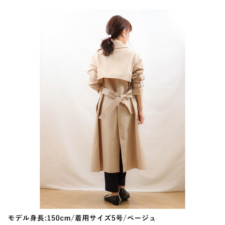 SALE】コットンシャンブレートレンチコート 小さいサイズ 服