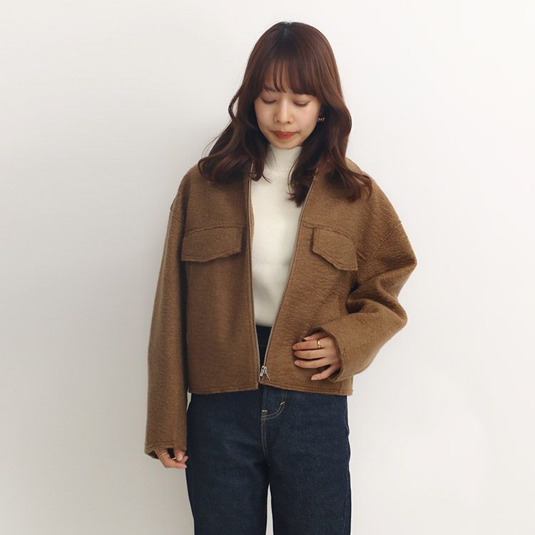 OUTLET】【リバーシブル】シャギーコート 小さいサイズ 服 OUTLET】【リバーシブル】シャギーコート 小さいサイズ 服