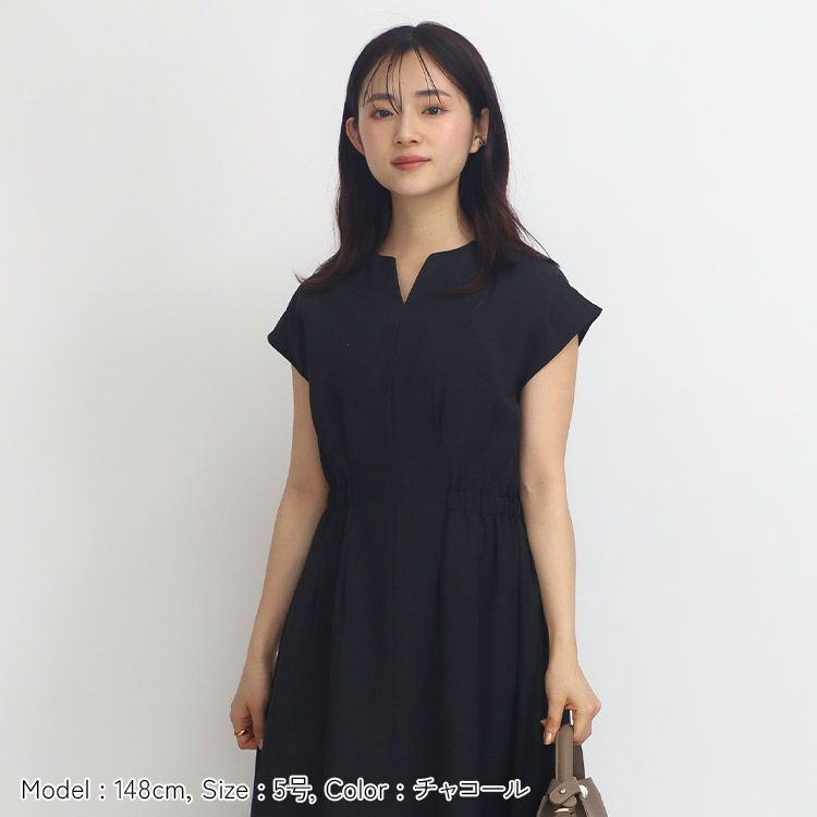 さぁこ様　PINUE タックシアーワンピース　ブラック　Sサイズ　ピヌエ 2024 Spring Collection】 オンラインショップにて販売中です