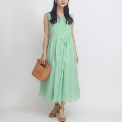 ワンピース[RESALE] ギャザーキャミワンピース – LIAN